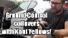 Koni Yellow And Ground Control Adjustable Coilover Eibach Install Diy E46 Bmw