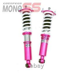 MonoSS Coilover Lowering Kit ADJUSTABLE Damping For MITSUBISHI ECLIPSE 00-05