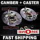 New! Mk1 Adjustable Camber & Caster Plates Bmw E30 E34 325 For Coilover Kits
