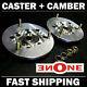 New! Mk1 Adjustable Camber & Caster Plates Bmw E36 325 For Coilover Kits