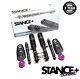 Stance+ Street Coilovers Suspension Kit Fiat 500 1.0 1.2 1.3 1.4 Abarth (07-19)