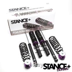 Stance+ Street Coilovers Suspension Kit Seat Leon 1M 1.6/1.8/1.8T/1.9 TDi 2WD