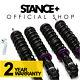 Stance+ Street Coilovers Vw Golf Mk2 2wd 1.6 1.8 Gti G60 Td (19e 1g) 1983-1992