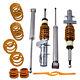 Street Coilover Kit Adjustable Height Suspension For Vw Polo Mk4 9n 2001-2009
