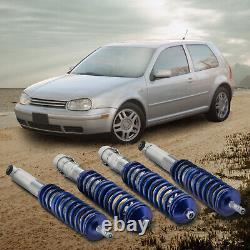 Street Suspension Coilover Kit for VW Golf MK2 GTI Height Adjustable 83-91