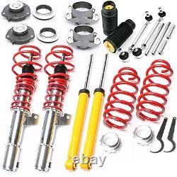 Ta-Technix Coilover Kit + Strut Mount Drop Links for Audi A3 8P, for VW Golf 5