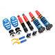 Twin Tube Height Adjustable Coilover Kit Fit Bmw 3 Series E46 320i 328i M3 98-06