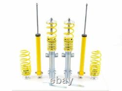 VW Polo 6R FK AK Street Coilovers Height Adjustable Suspension Kit 2009