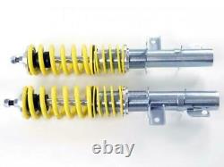 VW Polo 9N FK AK Street Coilovers Height Adjustable Suspension Kit 2001