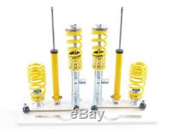 VW Touran 1T FK AK Street Coilover Kit Height Adjustable Suspension 03-06 with55mm