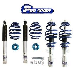 Vauxhall Corsa C Coilovers Adjustable Suspension Lowering Springs M14 Rear Bolts