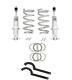 Viking 67-69 Camaro Front Coilover Kit Double Adjustable Shock & Spring 350